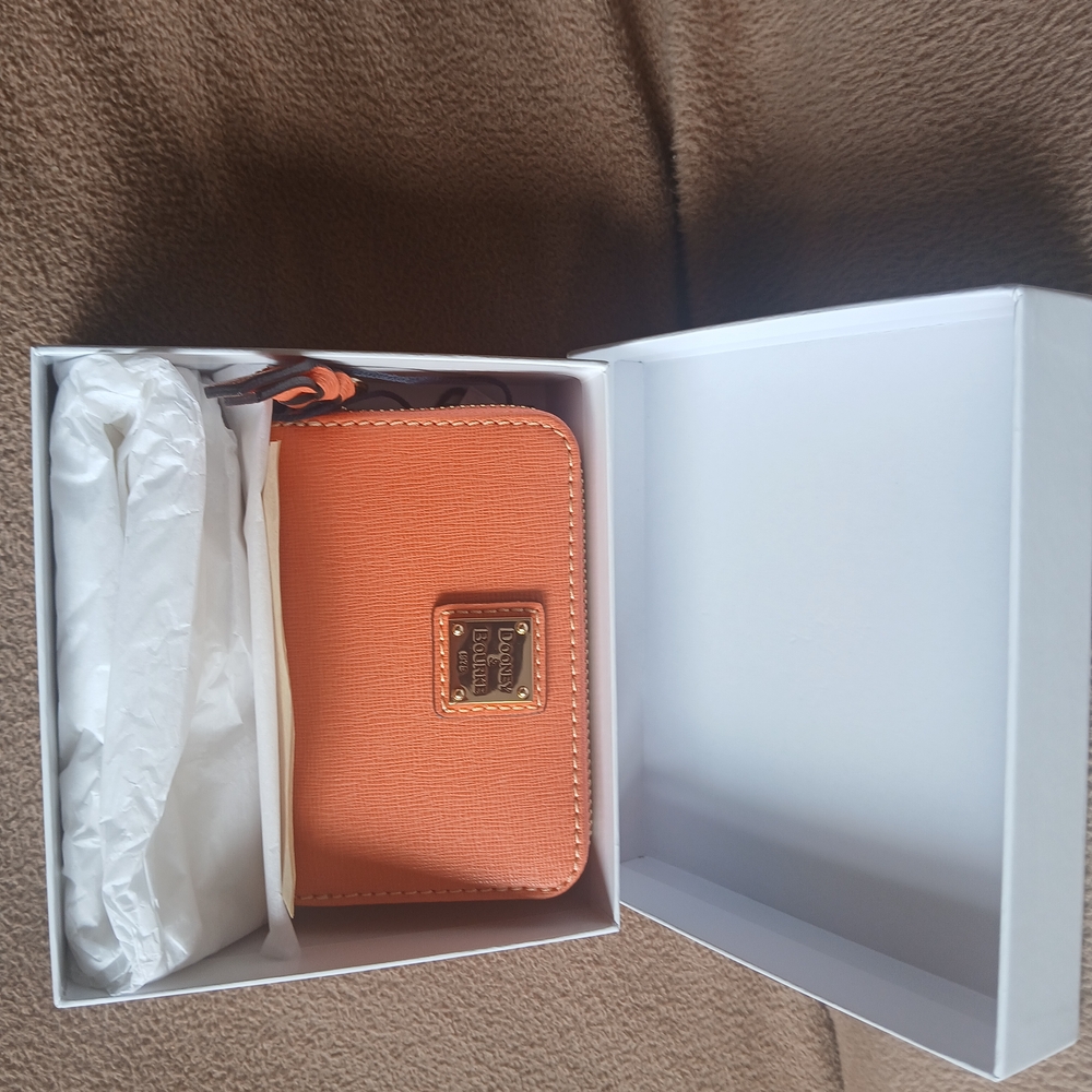 Dooney & Bourke Orange Wallet